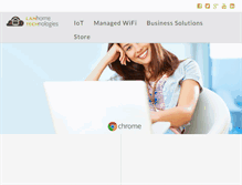 Tablet Screenshot of lanhome-technologies.com